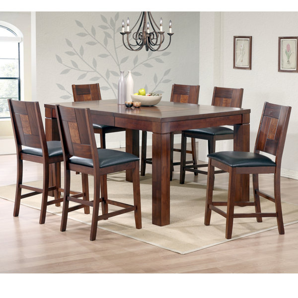 AW Furniture 7 Piece 36" Pub Table Set & Reviews Wayfair